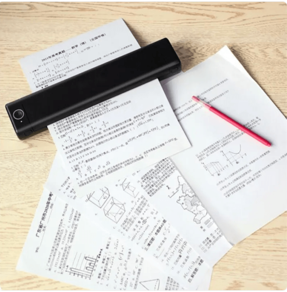 A4 Portable Wireless Bluetooth Thermal Printer for Travel & Mobile Office, Compatible with Tattoo Paper β Phomemo M08F on papers.
