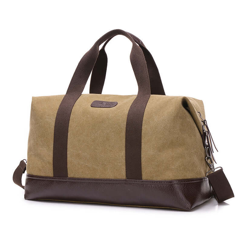 Canvas Crossbody Bag, Travel Bag, Sports Bag with durable canvas and unique pillow shape design.