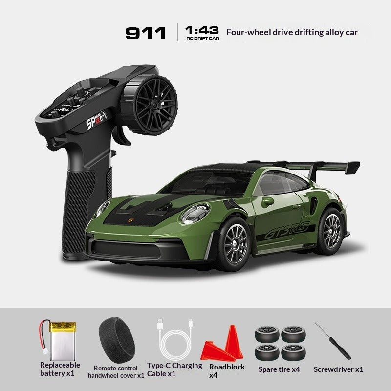 Remote Control Alloy Drift Car for Kids