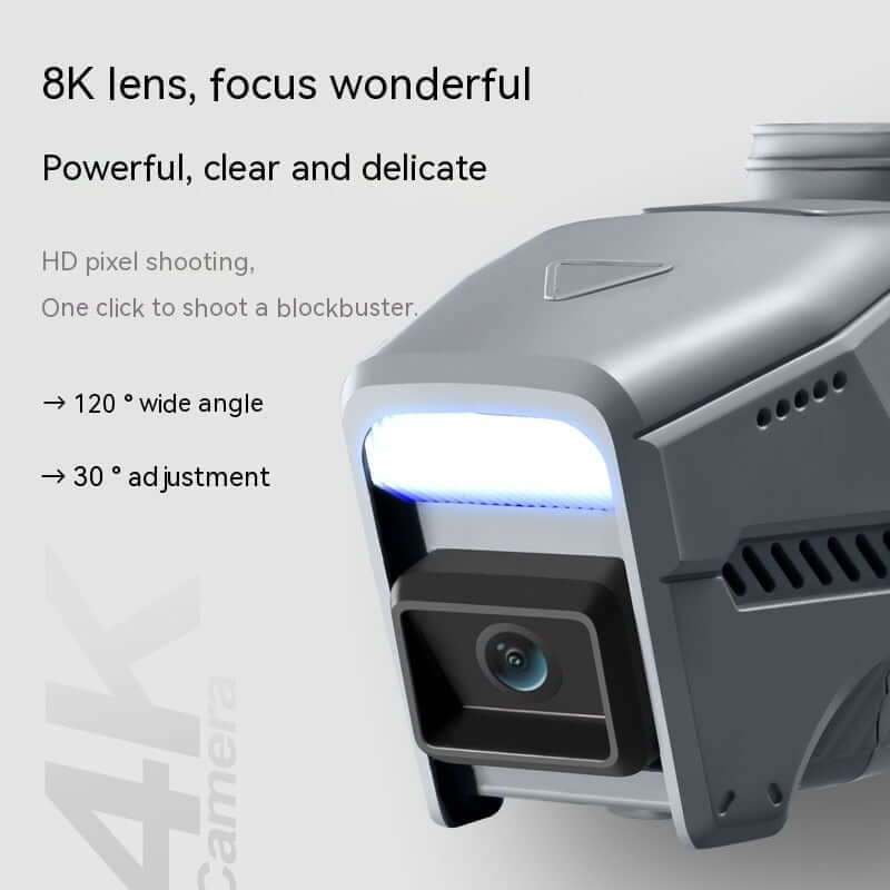 Remote Control Reconnaissance 8K UAV with 8K lens for powerful and clear aerial photography.