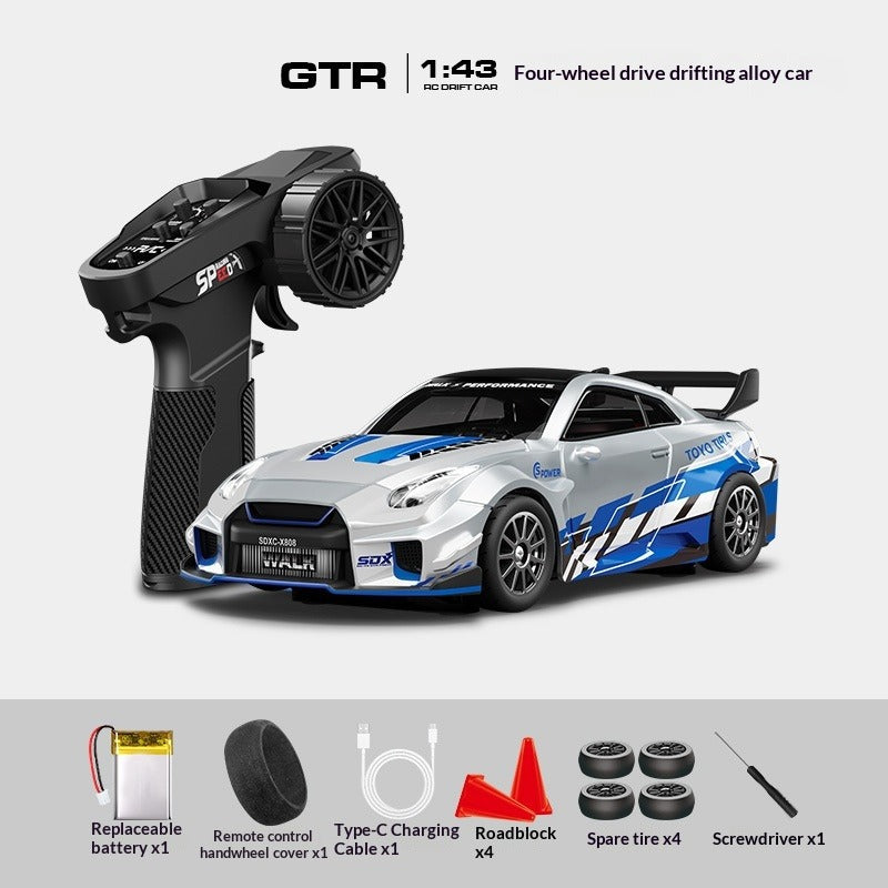 Remote Control Alloy Drift Car for Kids