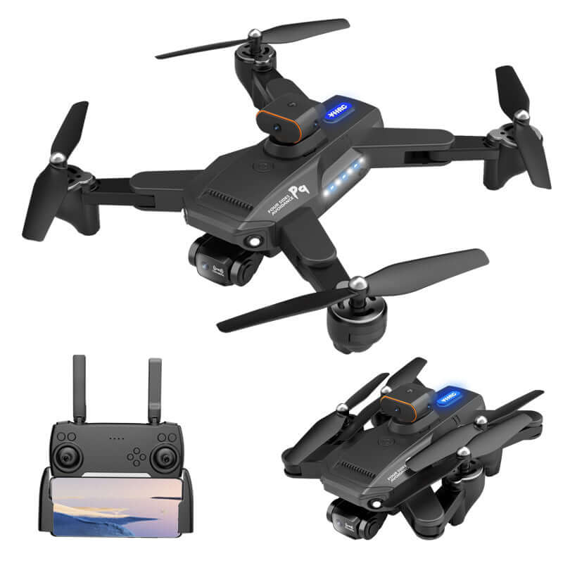 P9 Carbon Fiber GPS Drone with HD Camera and Obstacle Avoidance in flight with controller