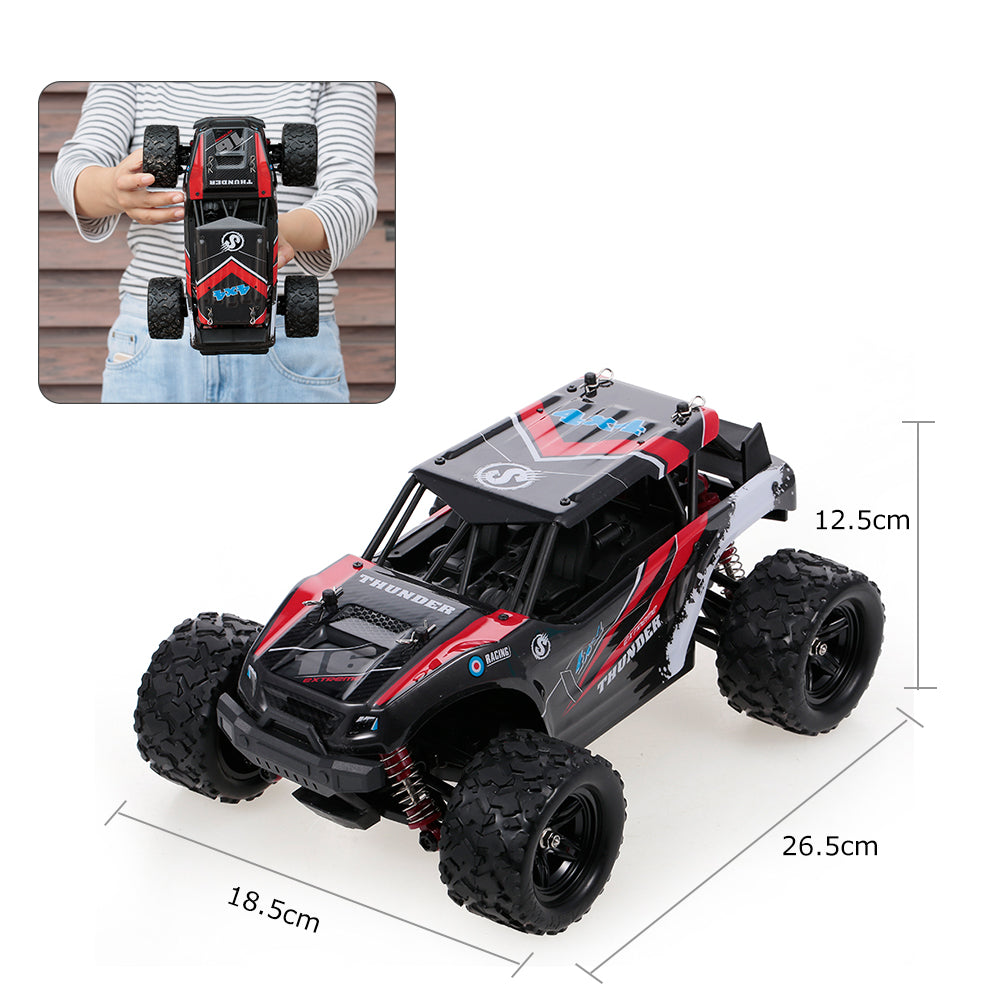 1:18 High-Speed RC Offroadvoertuig met PVC-carrosserie