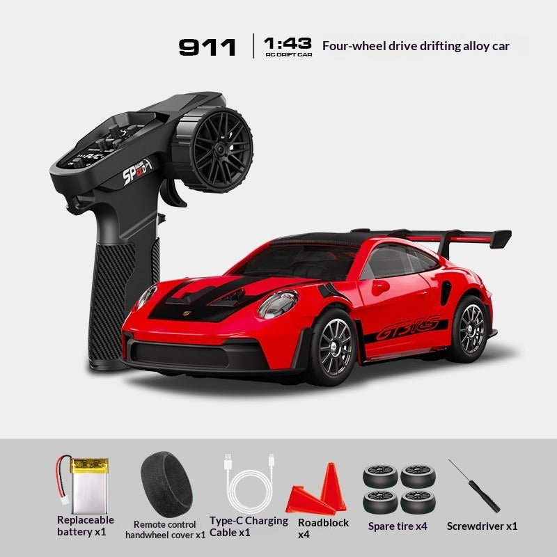 Remote Control Alloy Drift Car for Kids