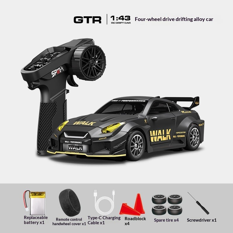Remote Control Alloy Drift Car for Kids