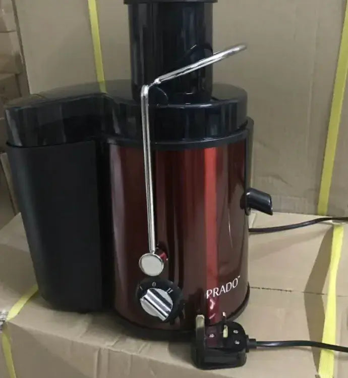 Multi-Function Electric Juicer in sleek design for effortless fruit and vegetable blending.