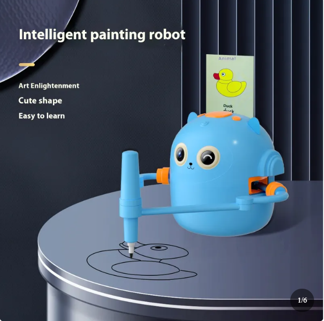 Tekenen robot voor kinderen van 3-8 jaar