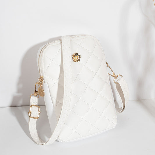 Embroidered Women's Crossbody Bag for Travel and Commuting