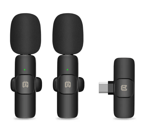 Neck Clip Microphone showing versatile design and USB connector for hands-free audio solutions.