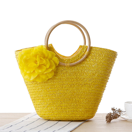 Sac en vannerie, Sac en paille, Sac de plage