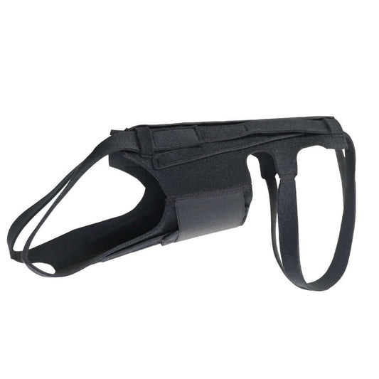 Dog back brace for IVDD and arthritis designed for recovery support and comfort.