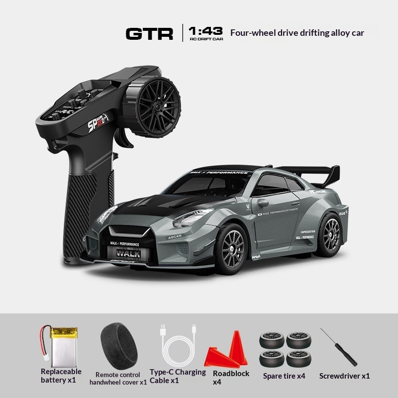 Remote Control Alloy Drift Car for Kids