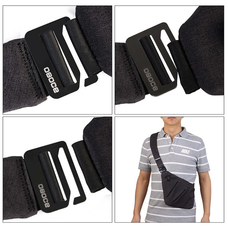 Storage Bag, Crossbody Bag, Sport Shoulder Bag featuring adjustable strap and sleek design.