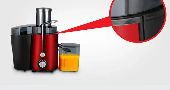 Multi-Function Electric Juicer showcasing high-quality design and juice extraction capabilities.