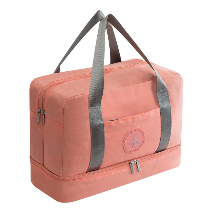 Beach Bag, Swim Bag, Robe Bag, Toiletry Bag, Organizer in stylish cube shape with durable Oxford cloth design.