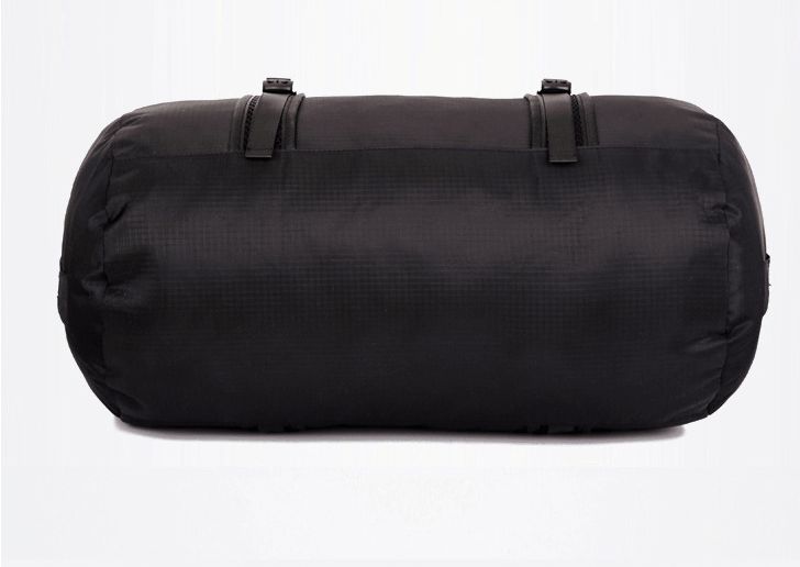 Travel Bag, Luggage Bag, Foldable Gym Bag in sleek black design, perfect for active travelers.