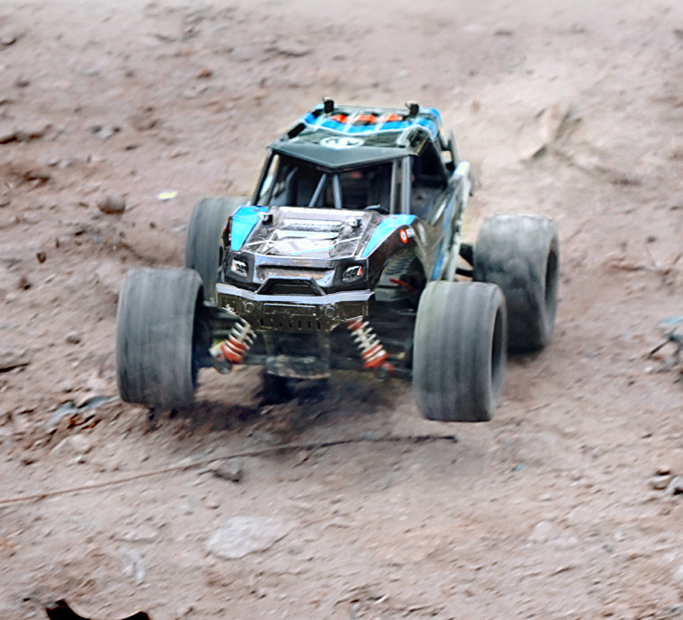 1:18 High-Speed RC Offroadvoertuig met PVC-carrosserie