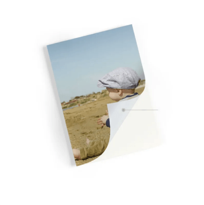 Color Photo Printer Portable Full Color Wireless Photo Printer USB Bluetooth Thermal Sublimation Printer print of a child at the beach