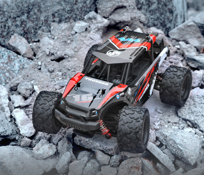 1:18 High-Speed RC Offroadvoertuig met PVC-carrosserie