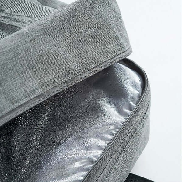Beach Bag, Swim Bag, Robe Bag, Toiletry Bag, Organizer showing durable interior and stylish design.