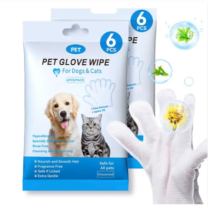 Handschoenen & Doekjes voor Dierenreiniging